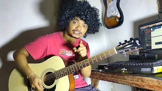 GITAR AKUSTIK CORT PAKE DISTORSI GILAA KEREN BGT....