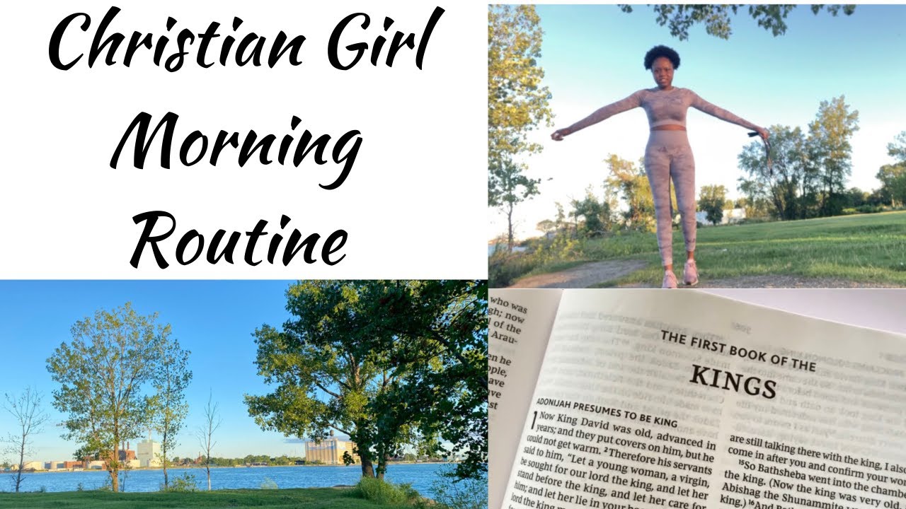 Christian Girl Morning routine| Morning routine with God| Living in ...