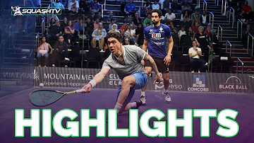 "Oh My Goodness" | Rodriguez v Momen |  Black Ball Squash Open 2024 | RD2 HIGHLIGHTS