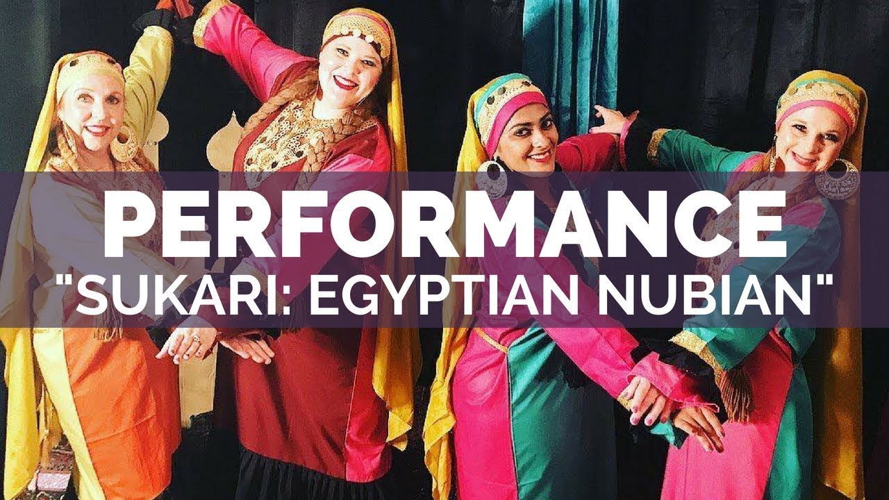 Ahlam Dance Company performs to "Sukari" - Egyptian Nubian Folkloric