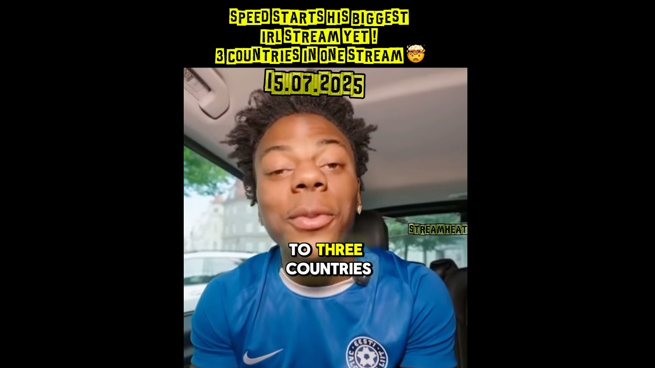Speed’s BIGGEST IRL Stream Ever! 🌍🇪🇪🇱🇻🇱🇹
