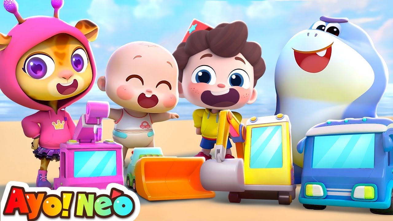 Truk Konstruksi Hebat! 🚧 | Lagu Mobil 🚗| Lagu Anak-anak | Ayo! Neo | Yes! Neo Bahasa Indonesia