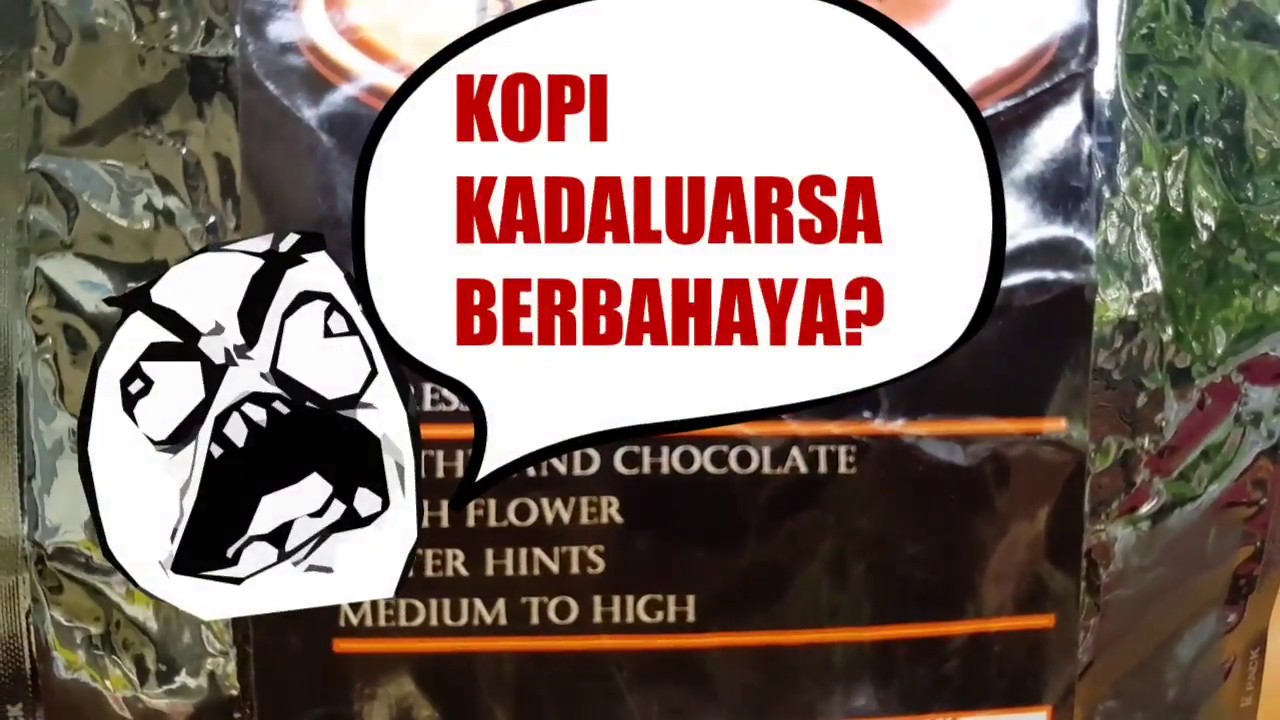 BERBAHAYAKAN BIKIN KOPI DARI BIJI KOPI KADALUARSA? COBA ISENG SEDIKIT