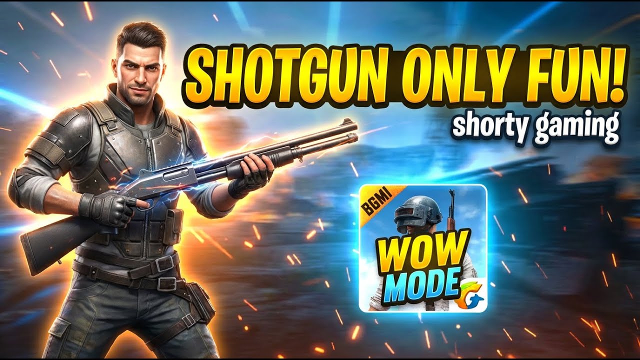 BGMI SHOTGUN OP 😂 Round2Hell Meme Gameplay | Funniest Close-Range Fights Ever! 