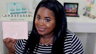 Anastasia Beverly Hills X Nicole Guerriero Glow Kit Swatches & First Impression