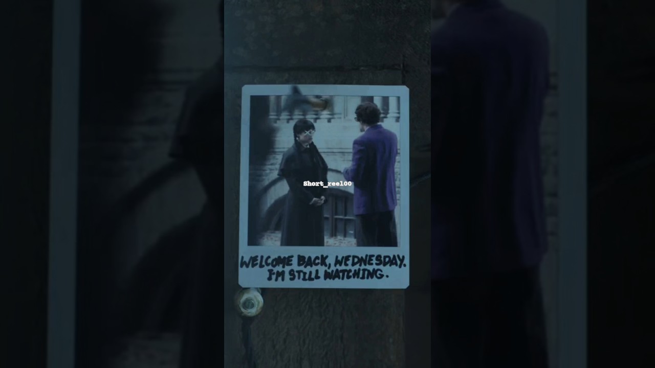 Welcome back Wednesday.Am Still watching you. Who is the next villain 