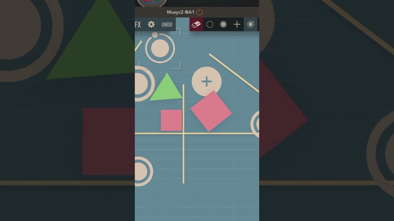 Physics-based music app: Musyc2 by Fingerlab 