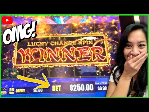 NO WAY! I GOT A LUCKY CHANCE SPIN ON A $250 BET 🤯