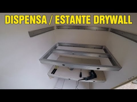 Vídeo: Fabricação De Estantes De Metal: Desenhos, Faça Você Mesmo A Partir De Um Perfil E Um Canto De Drywall, Outros Modelos De Metal