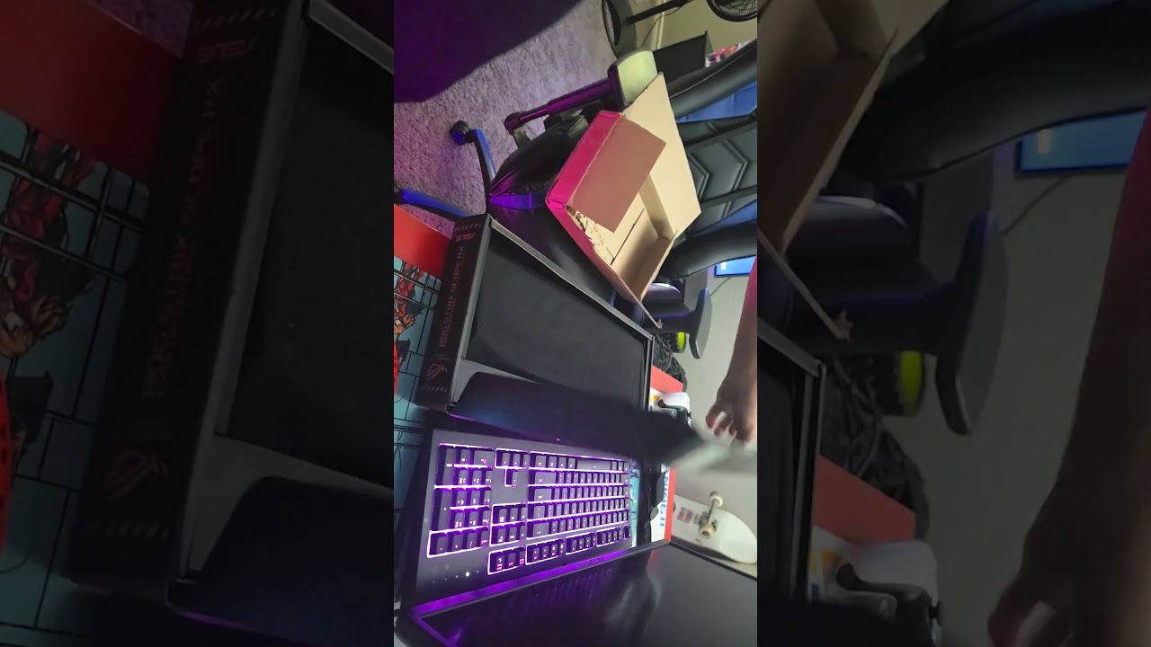 ROG X EVANGELION PROJECT Keyboard came in