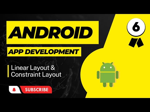 Linear Layout and Constraint Layout in Android Studio