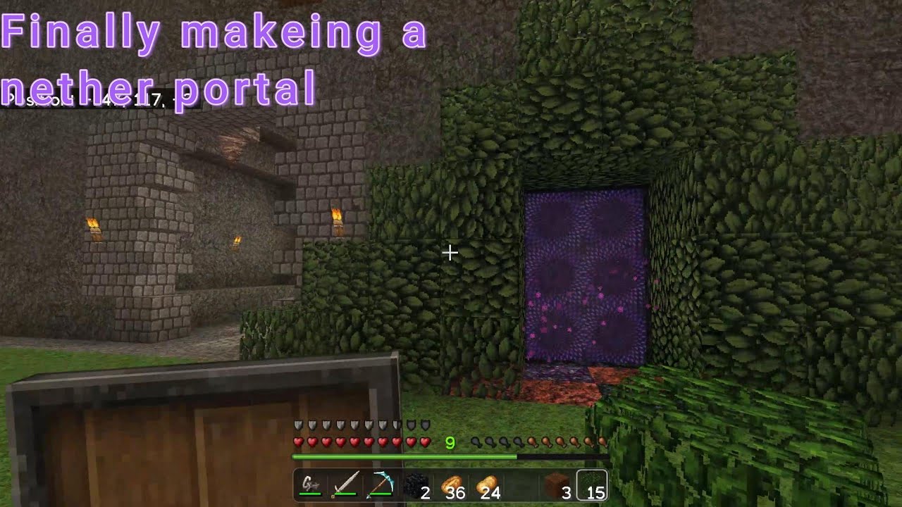 Creating Memories with Mom in Minecraft Dweller Mod & Epic Nether Portal