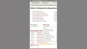 Free online textbooks and courses by MIT