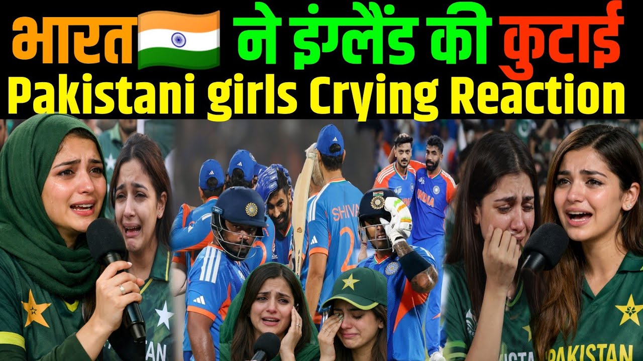 IND 253/7 Record Fastest in Semifinal Beat ENG | Sanju Samson 89 | Pakistani Girl crying Reaction