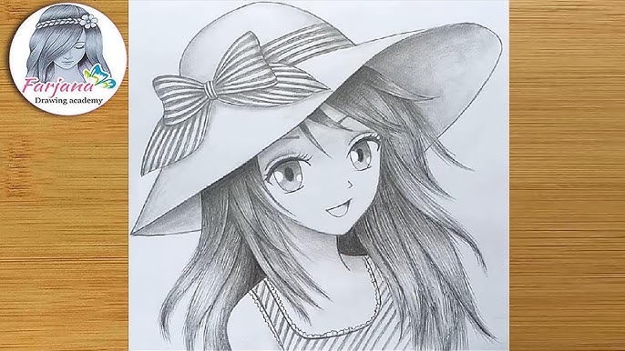 20 Anime Girl Drawing Ideas - How To Draw Anime Girl - DIYnCrafty