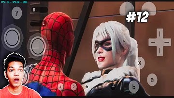 Spiderman Web of Shadows vs Black Cat Android Gameplay | part 12 | TheHarshGahalot