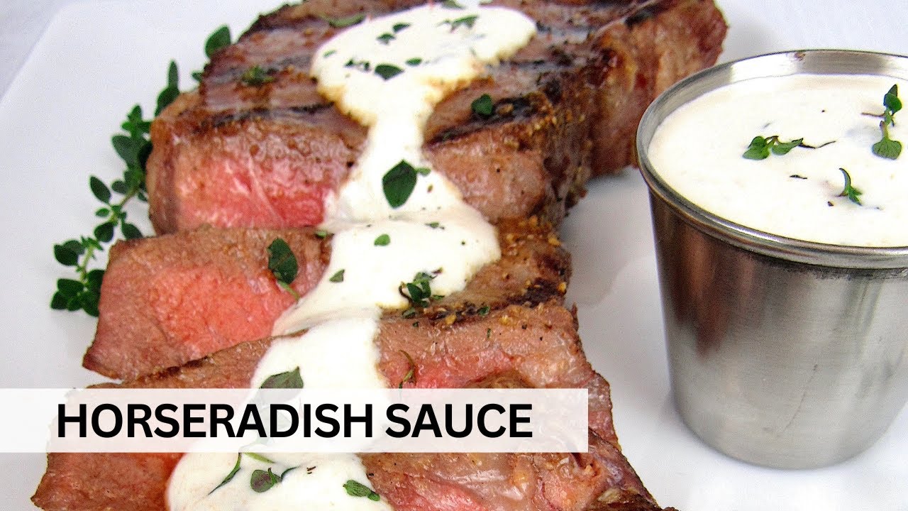 Creamy Horseradish Sauce YouTube