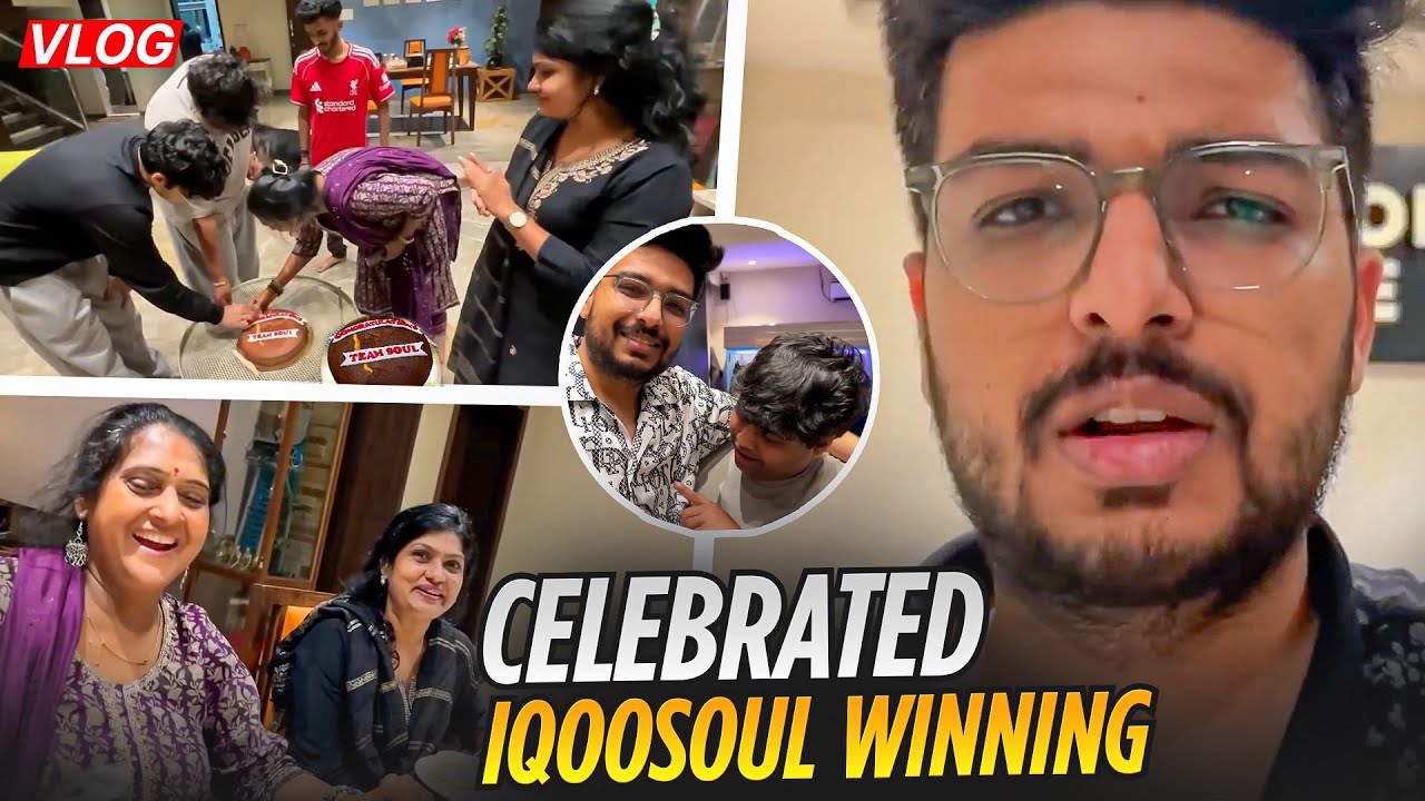 Goblin & Mortal's Mom Celebrated IqooSoul winning - Vlog