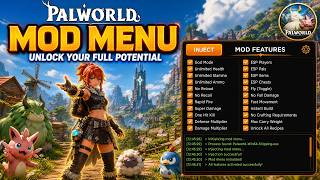 Palworld Mod Menu 2026: UNLOCK ALL PALS & GOD MODE - Undetected Cheat [NEW]