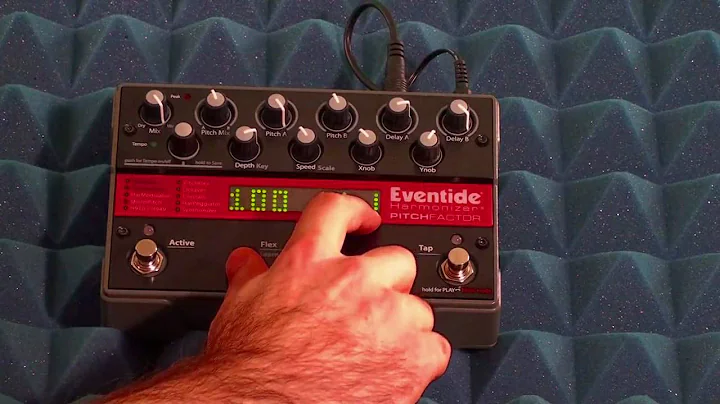 Eventide Factor Series Stompbox Tutorial 4 of 11: Expression Pedal