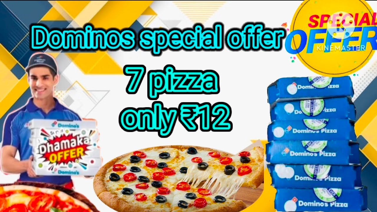 7 pizza only ₹12|Domino's coupon code today|coupon code|special coupon code 