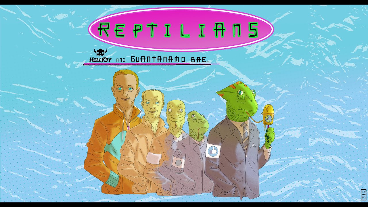 Reptilians - HellKey & Guantanamo Bae (Psy-trance / Dubstep 2021)