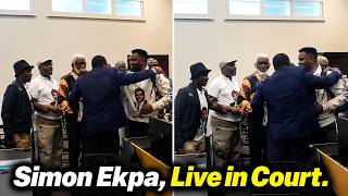 Simon Ekpa Live in Court