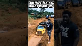 Extreme Roads no problem work hard trucker life #subscribe #shots #monster #truck #machine #Raod