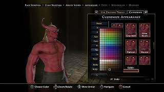 #Neverwinter - Creating My 14th Character / Tiefling Fighter Tank (Xbox S/X)