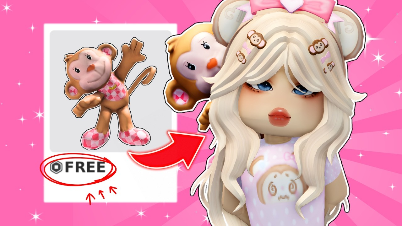 NEW FREE UGC! 🐵🍰 Get the FREE MONKEY PET in Cake Off! (Roblox Limited UGC)