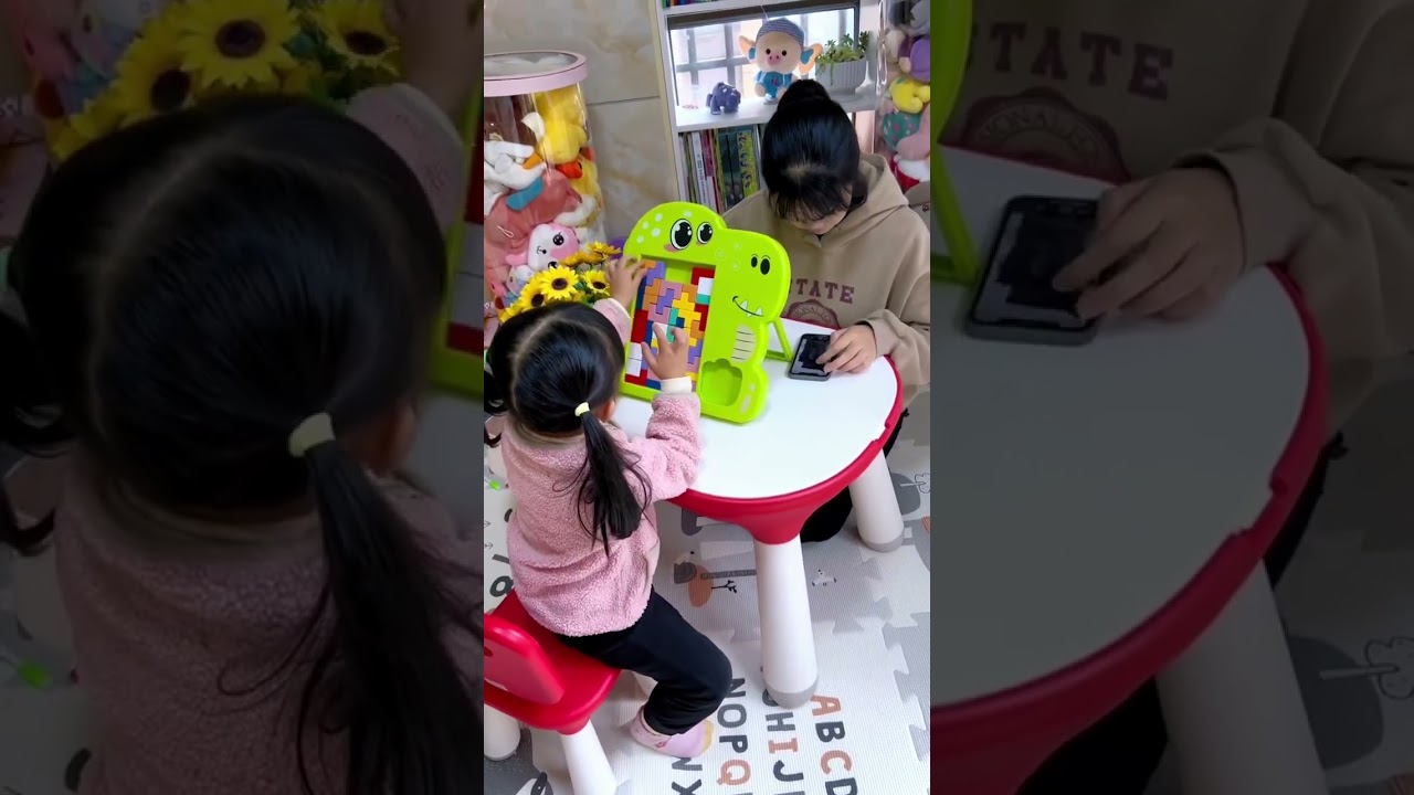 This Tetra puzzle is fun, eye-protecting, and enhancing bondings between parents and kids! 