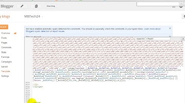 How To Customize Blogger Blog Any Template Header Menu Bar Full Bangla Tutorial