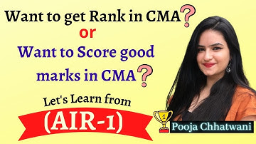 How to score Good Marks In CMA | Let