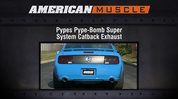2005-2010 Mustang Pypes Exhaust Sound Clip Pype-Bomb Super System Catback (GT) Review