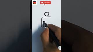 Male clipart drawing (very easy) #shorts #ashortaday Canvassing Passion