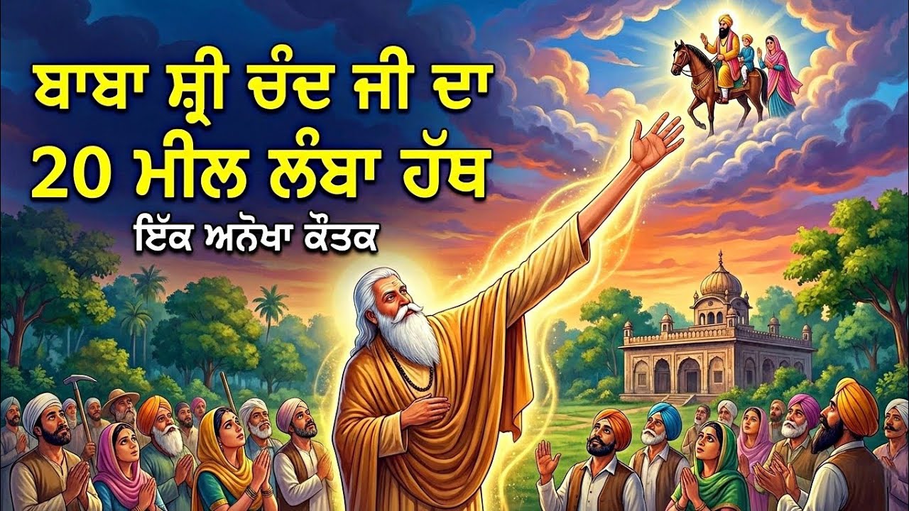 20 ਮੀਲ ਲੰਬੀ ਬਾਂਹ ਦਾ ਸੱਚ || ਮਰੇ ਹੋਏ ਨੂੰ ਵਾਪਸ ਕਿਵੇਂ ਲਿਆਂਦਾ? || Baba Sri Chand Ji || Katha Remix 