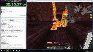 Minecraft Bedrock Any% Set Seed Speedrun in 16:18 (PC) [PB]