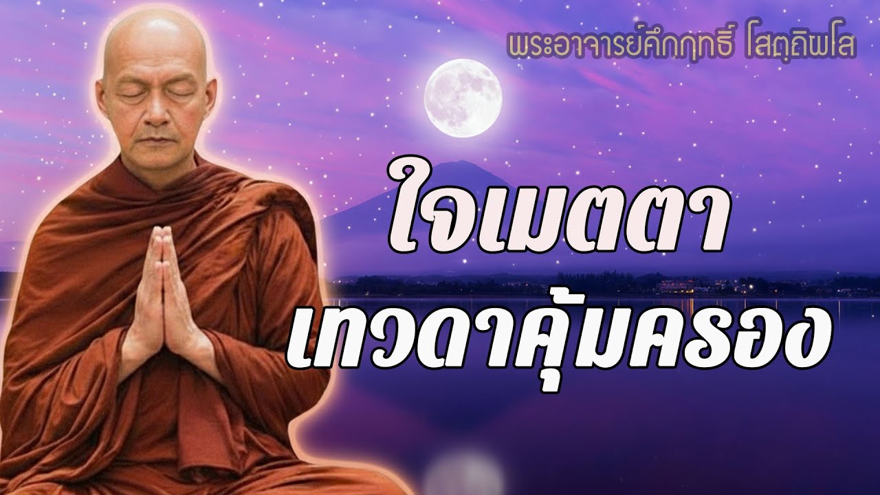 แค่ใจเราเมตตา สิ่งดี ๆ และสิ่งศักดิ์สิทธิ์ก็พร้อมคุ้มครองเอง #พุทธวจน | พระอาจารย์คึกฤทธิ์ โสตฺถิผโล