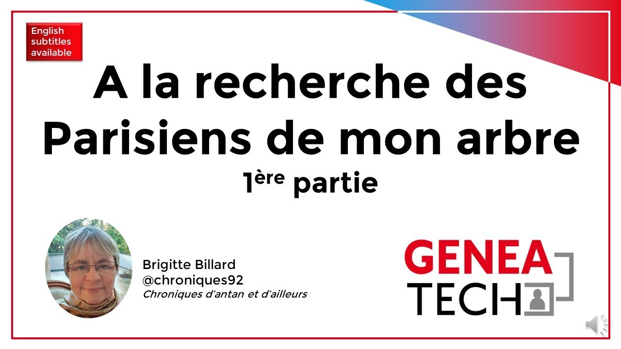 A la recherche des Parisiens de mon arbre