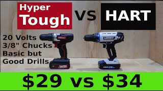 3/8" Chuck Battle: Hart Drill vs Hyper Tough Drill.