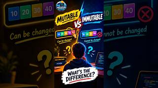 Mutable vs Immutable Explained in 30 Seconds | Programming Concepts Made Simple