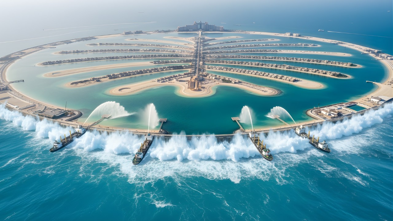 Inside the Impossible Sand City: How Dubai Built a $12 Billion Artificial Island in the Ocean