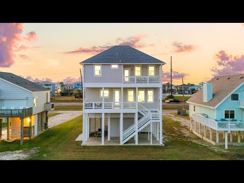 22823 Gulf Dr, Galveston, TX home video tour