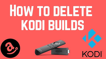 Amazon Firestick | How to DELETE BUILDS from KODI | 2020