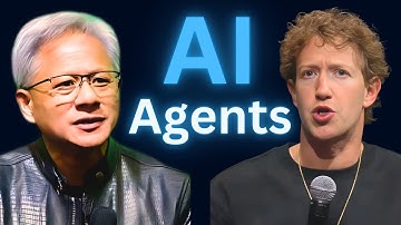 The world is about to change - Jensen Huang and Mark Zuckerberg