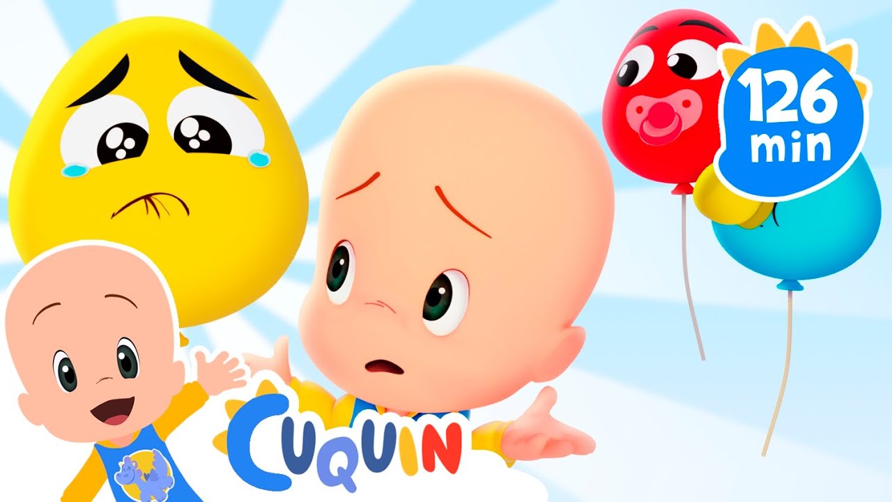 Learn colors with Cuquín and his Baby Balloons  🎈 and more ducational videos for children
