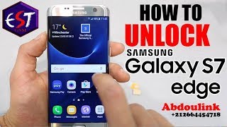 How To Unlock Samsung Galaxy S7 Edgeg935F G935Fd G935W8 G930F G930L