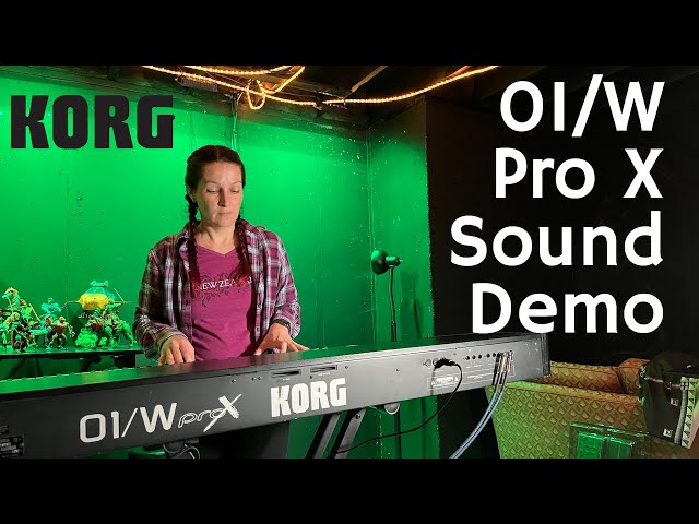 KORG 01/W pro シンセサイザー 76鍵 ワークステーション AI2 YouTube