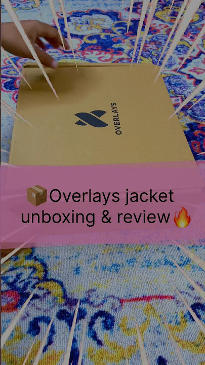 📦Overlays Conqueror Jacket Unboxing & review🔥#overlays #jacket #bomberjackets #techburner #versity