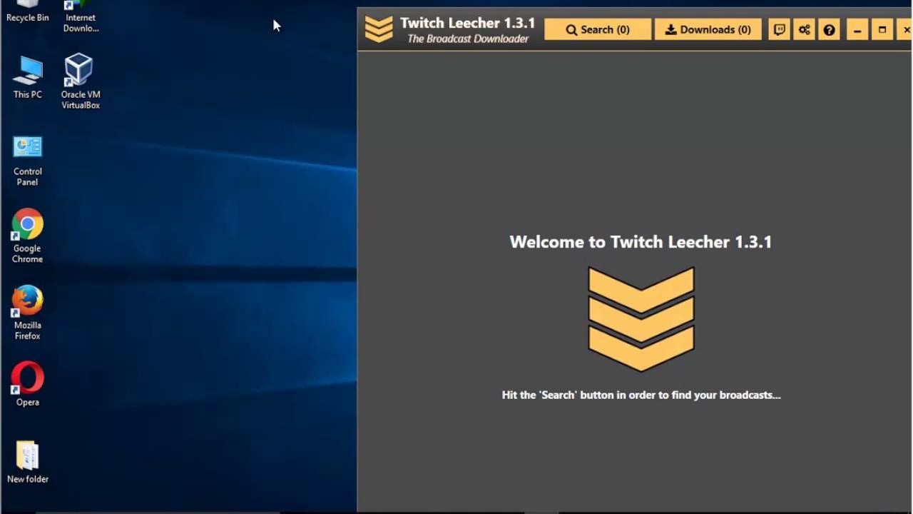 twitch leecher not downloading